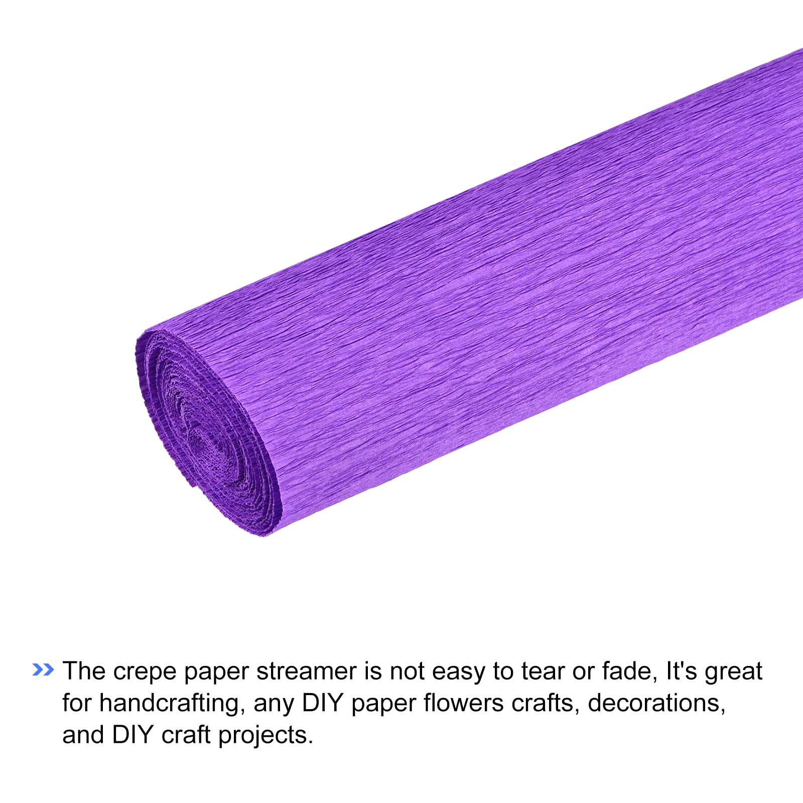 Papier Crépon Pour Décoration Fête - Lot De 2 Rouleaux Jaune Pâle, 2.3m X 50cm, Toile De Fond DIY - 5