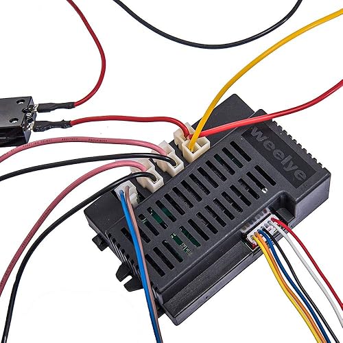 Miniatura 4 de Kit de cables y interruptores modificados para niños de 24 voltios, con control remoto, 24 V, hecho a sí mismo, accesorios de coche eléctrico para