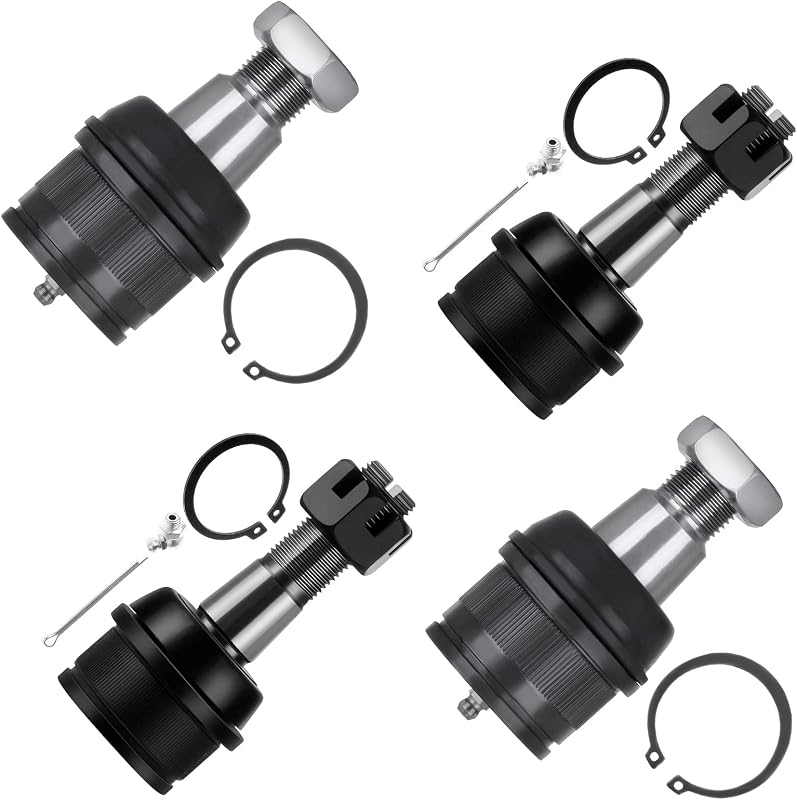 Kit de juntas esféricas da suspensão dianteira SCITOO para Ford F-250/F-350/F-450/F-550, Ford Excursion e Dodge Ram 2500/3500 4WD – 4 unidades