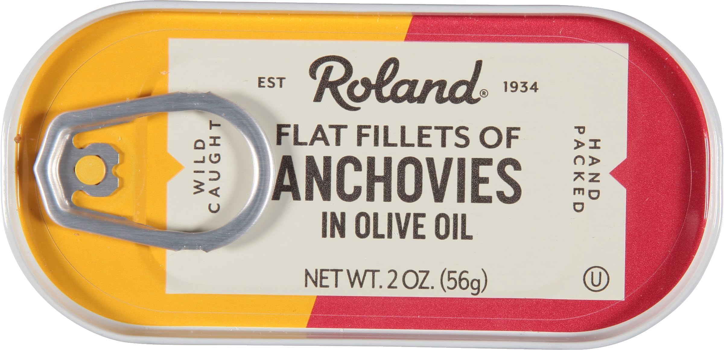Roland Anchovies, Flat In Olive Oil, 2 oz