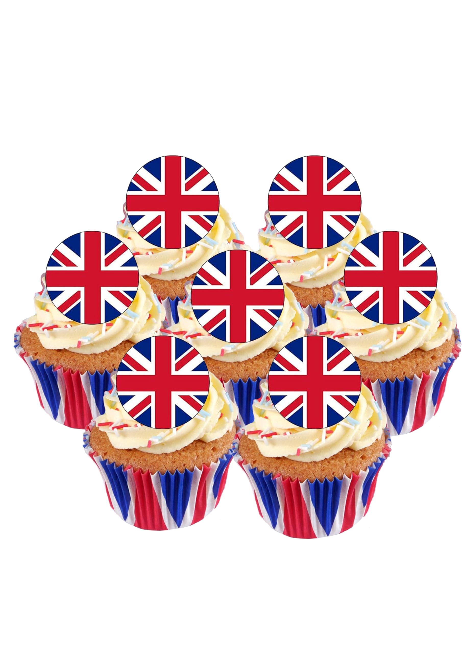 Red, White & Blue Mixed Sprinkles - 100g Of Cake Sprinkles Toppers Decorations, 100s 1000s Mini - View #7