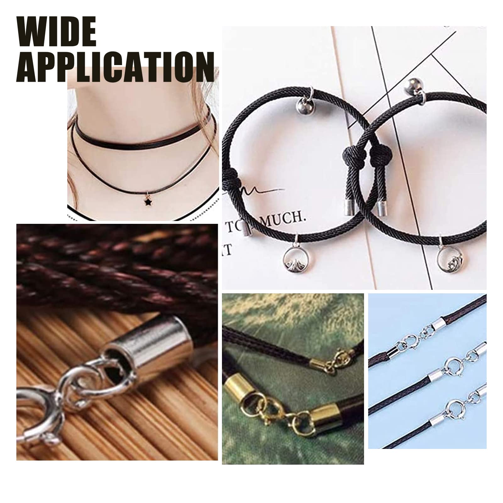 Tappi Terminali Per Cavi PH PandaHall - 96 Pezzi 4 Colori Per Gioielli Fai-da-Te - Foto 7