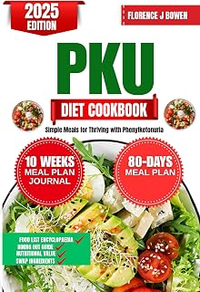 Pku Diet Cookbook 2025: Simple Meals for Thriving with Phenylketonuria (The Beginner’s Healthy Cooking Series by Florence J Bowen)