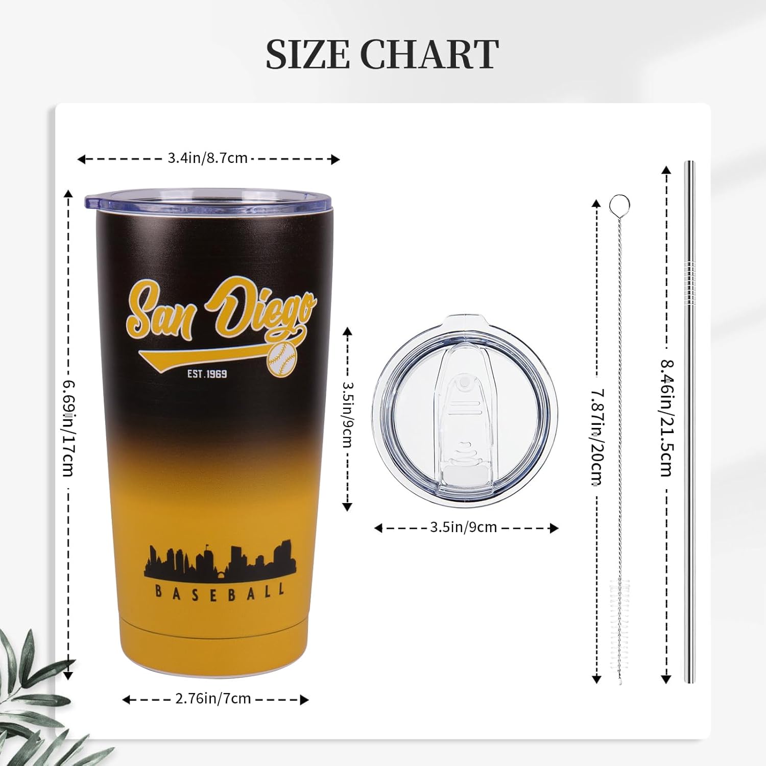 Baseball Tumblers,20oz Car Cups,Sports Travel Coffee Mug, 304 Stainless Steel Cup, Cold Drinks,Hot Drinks,Gifts for Men, Women and Fans - Image 3