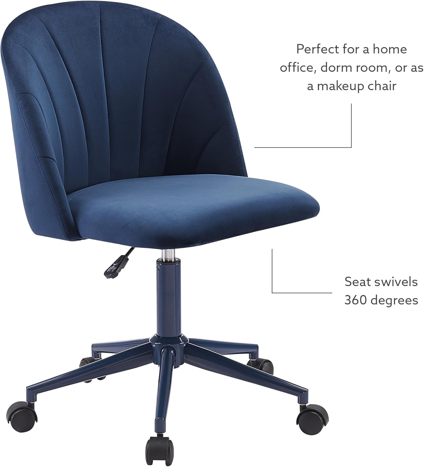 Chair swiveling 360 degrees