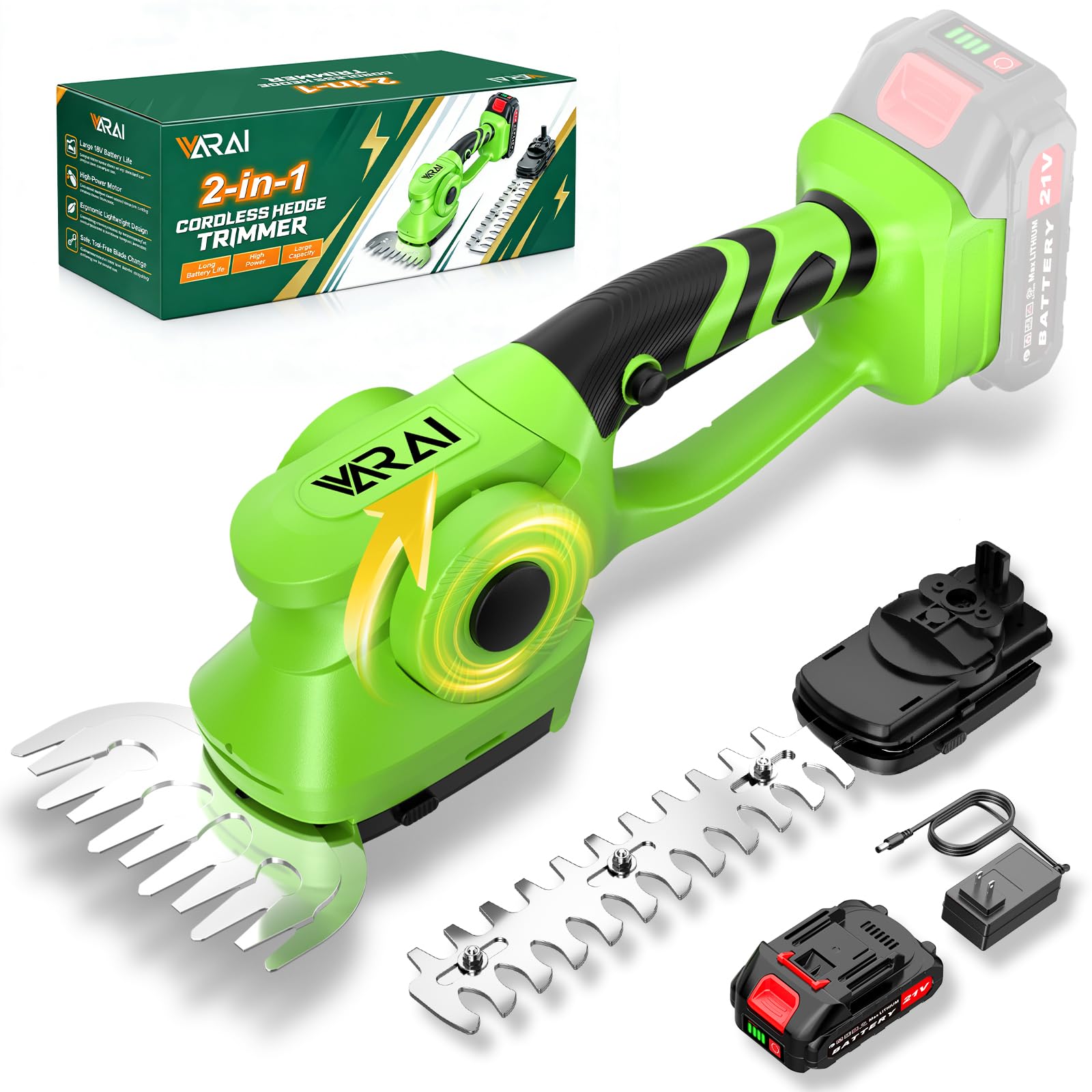Photo 1 of Supleap 2-in-1 Hedge Trimmer & Grass Trimmer