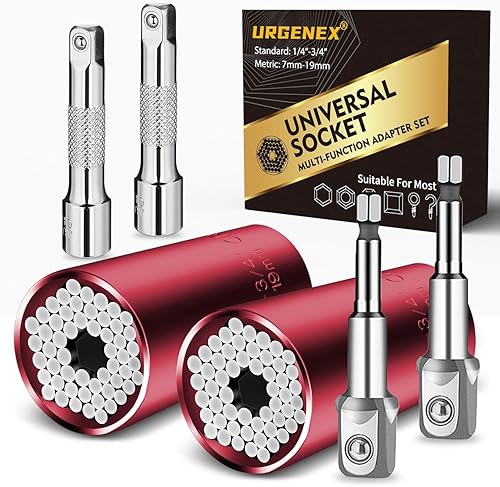 Herramientas de enchufe súper universales, regalos para hombres, desenroscar cualquier perno, juego de herramientas de relleno de calcetines de