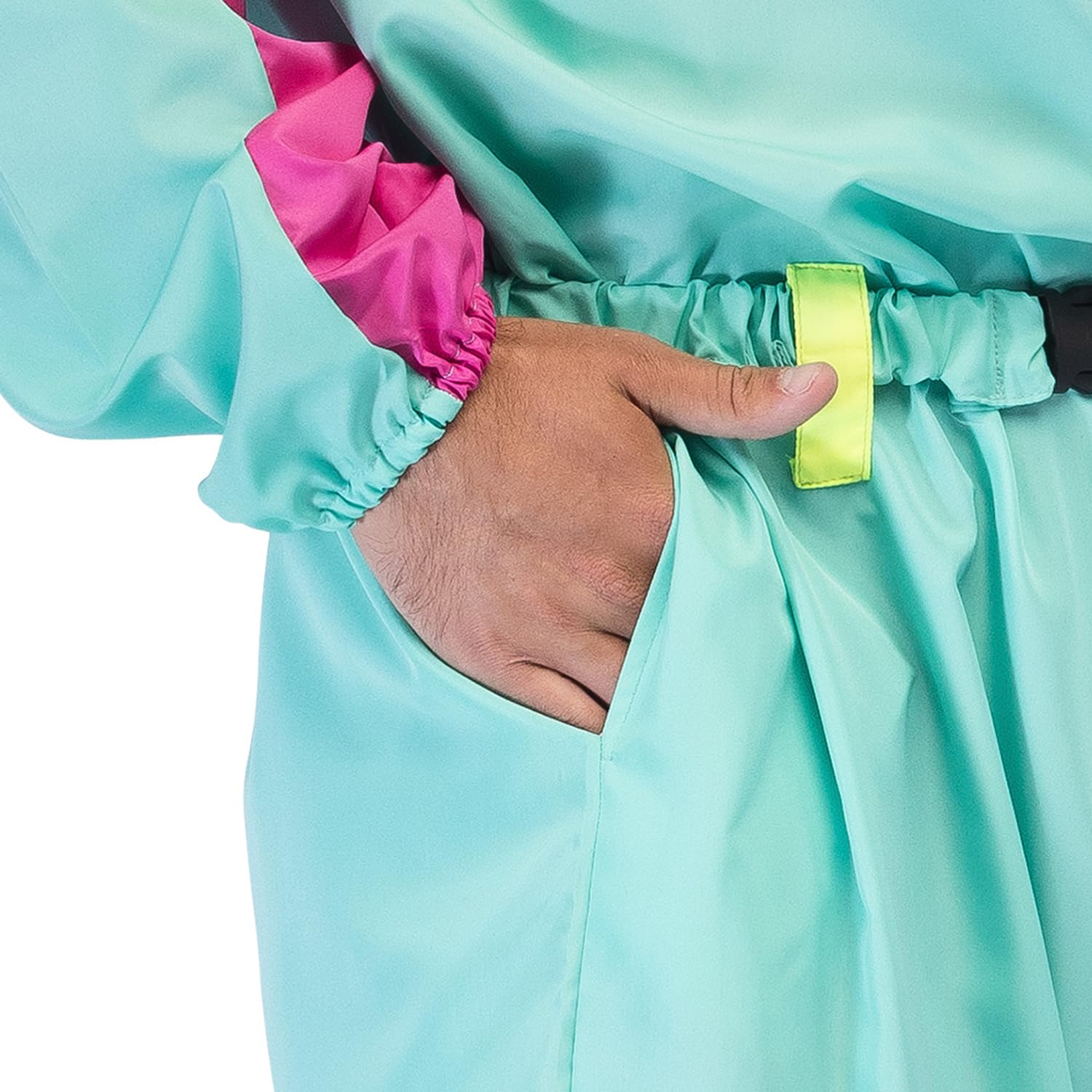 Boland – Combinaison de ski rétro, brille sous la lumière noire, costume des années 80 pour femmes, tenue pour après-ski, costume pour carnaval