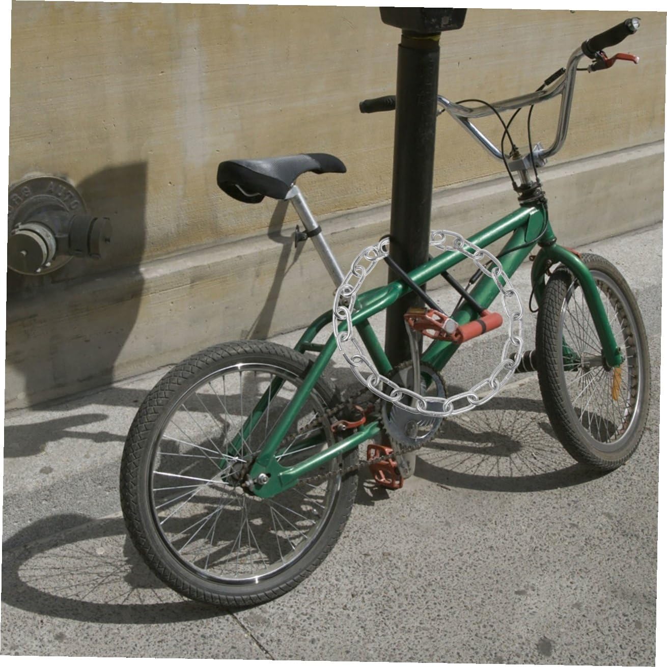 BESTonZON Cerradura De Cadena Antirrobo Para Bicicleta Candado De Seguridad Resistente Para Ciclismo Urbano Cadena De Llave Protección Contra Robos