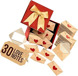 封筒ステッカーカード付きラブライティングキットパック ラブノートカードと封筒セットのパック 愛情を表現するための手作り品 カップル関係に最適なギフト