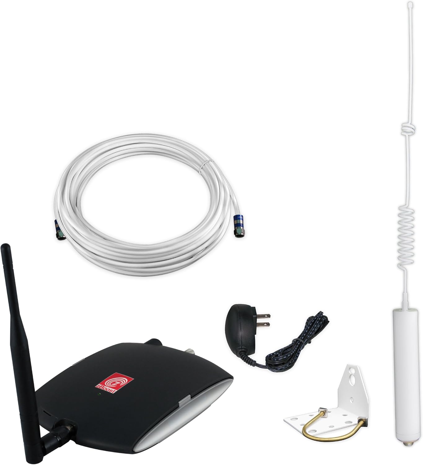zBoost ZB575-V TRIO SOHO Tri Band Verizon 4G Cell Phone Signal Booster, up to 2,500 sq. ft.