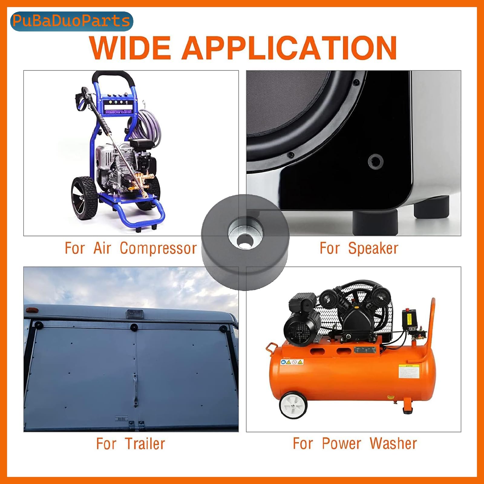 Anti-Vibration Feet - Protect Your Air Tools & Reduce Noise -6 Anti-Vibration Feet - Protect Your Air Tools & Reduce Noise -6