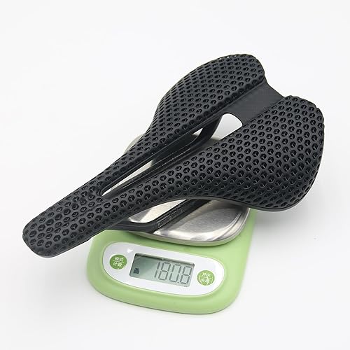 Miniatura 6 de Sillín de bicicleta impreso 3D de 5.906 in ligerosuavetranspirableimpermeable unisex asiento cojín para bicicleta de ciudad, MTB, BMX, bicicletas de