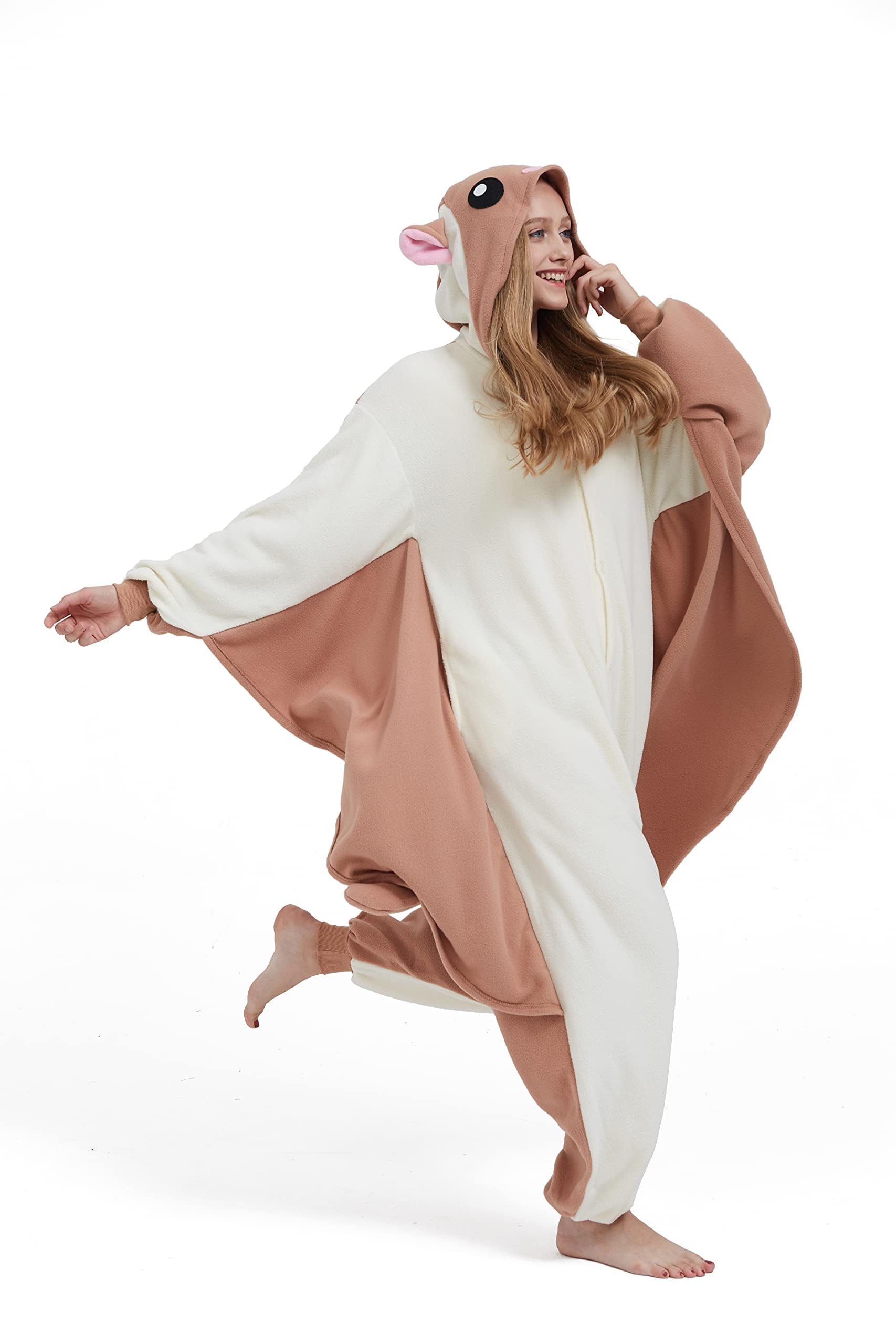 SimZoo Pijamas de Animales para Adultos, Ropa de Dormir para Disfraz de Cosplay de Animales para Hombres y Mujeres, Ropa de hogar Unisex de una Pieza
