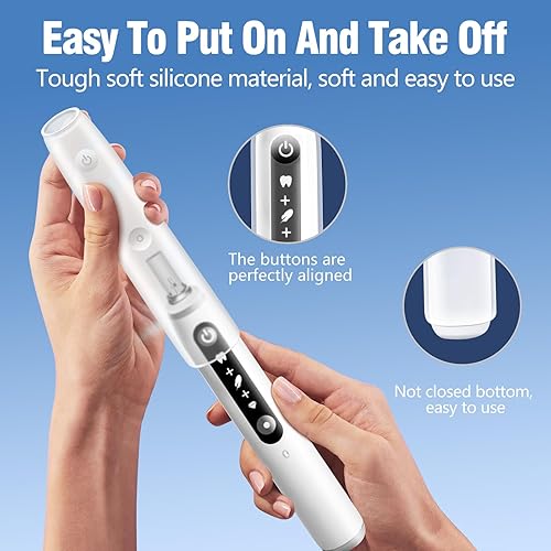 Miniatura 3 de THISONG iO Series 5 - Funda de silicona para cepillo de dientes eléctrico, funda de silicona suave para cepillo de dientes eléctrico Oral B, iO