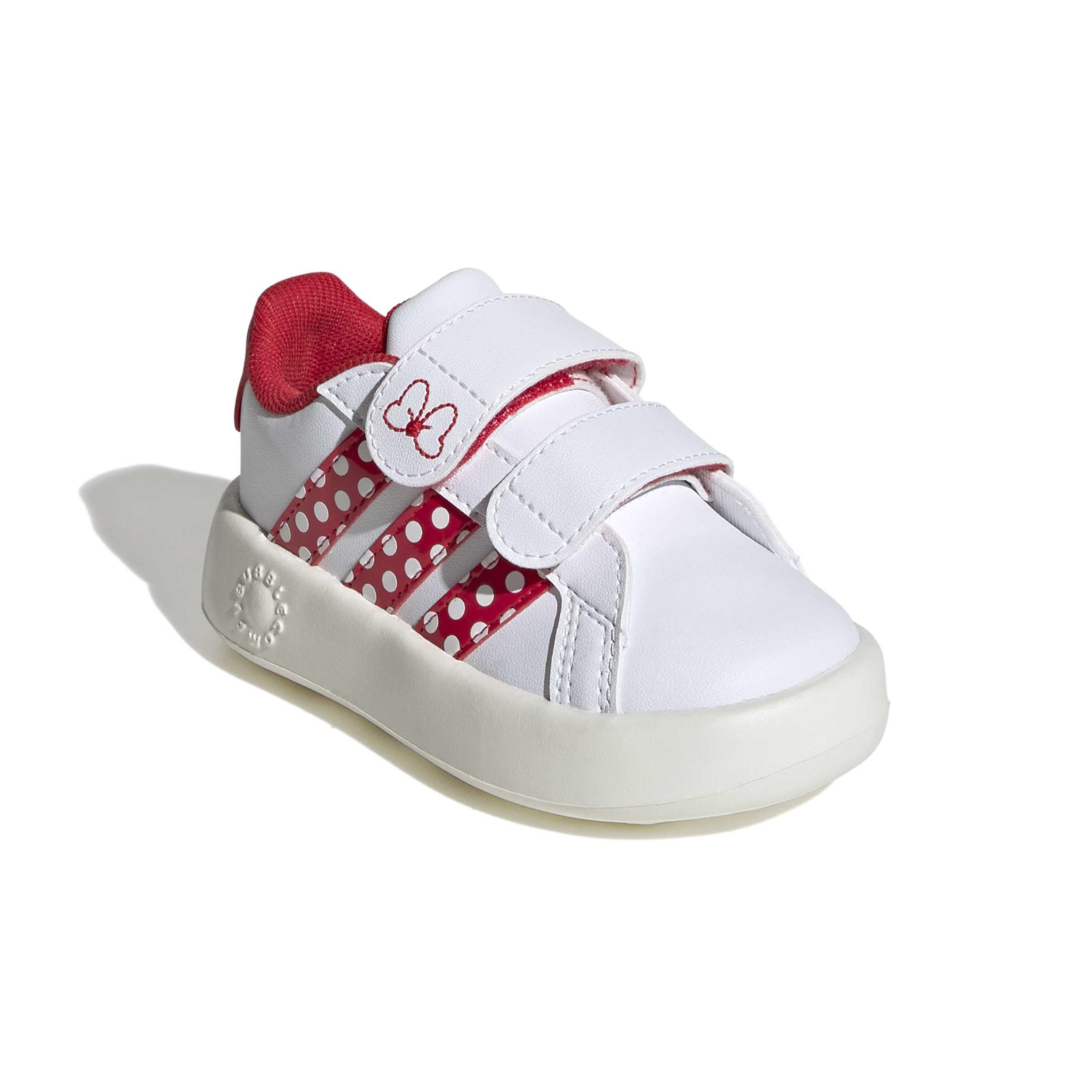 adidas Unisex bebé Disney Minnie Mouse Grand Court Shoes Infants, FTWR White/Clear Pink/Chalk White, 19 EU