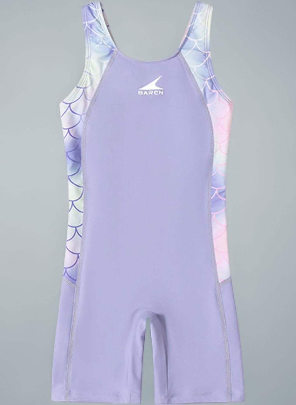Girls Swimming Costume – Quick Dry One Piece Bathing Suit, Comfortable & Stretchy Solid Color Swimwear for Ages 5-16