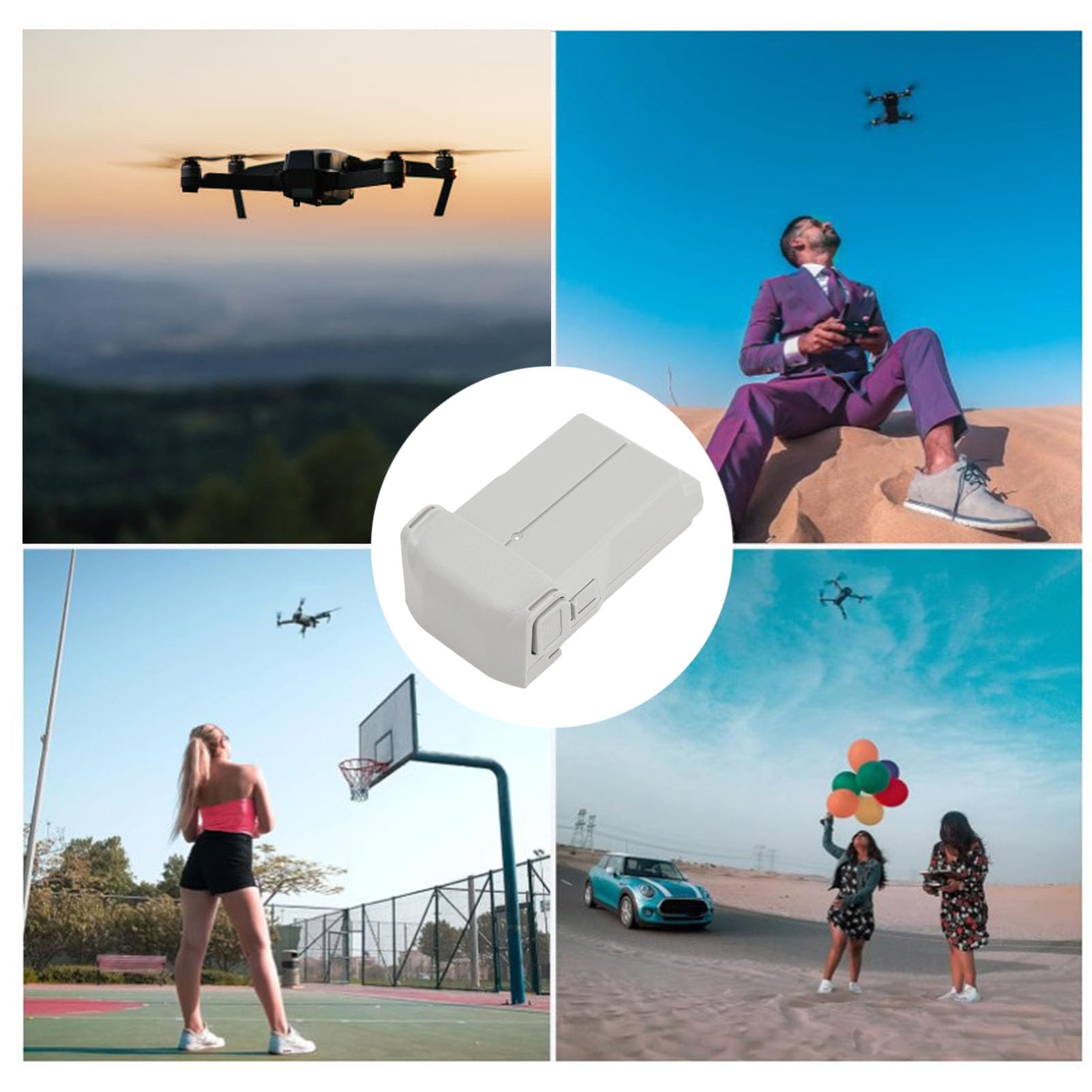 Oryginalna Seria Mini 3 3Pro 4 4Pro Inteligentna Bateria Lotnicza, Bateria Drona 3850 MAh 47 Minut Czasu Lotu Bateria Wielokrotnego Zapobiegania dla Mini 3 3Pro 4 4Pro D (1 paczka)