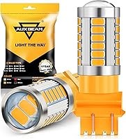 Vista 9 de Auxbeam 3157 Bombillas LED Blancas, Súper Brillantes 3156 3057 4157 3457 4057 4114. Bombillas de Reemplazo para Luces de Reversa de Respaldo, DRL