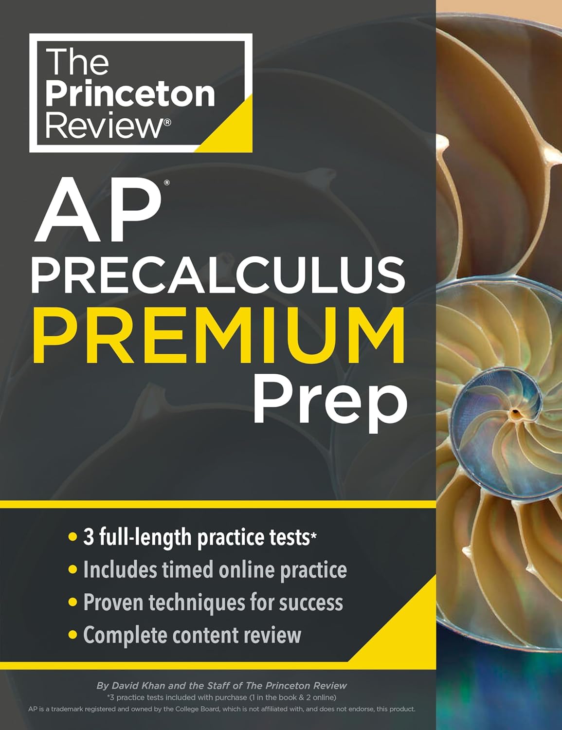Princeton Review AP Precalculus Premium Prep: 3 Practice Tests + Digital Practice Online + Content Review (College Test Preparation)      1st Edition
