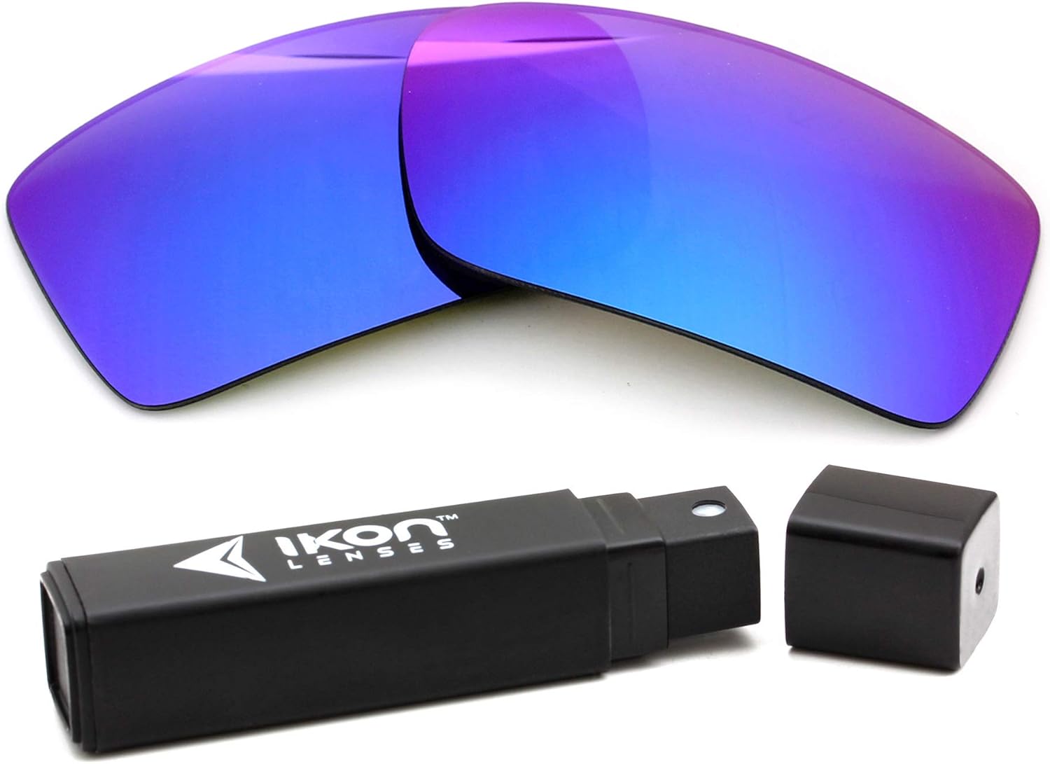 IKON LENSES Replacement Lenses for RB4151 Ray Ban (Polarized) - Fits RayBan RB 4151 Sunglasses (Ice Blue Mirror)