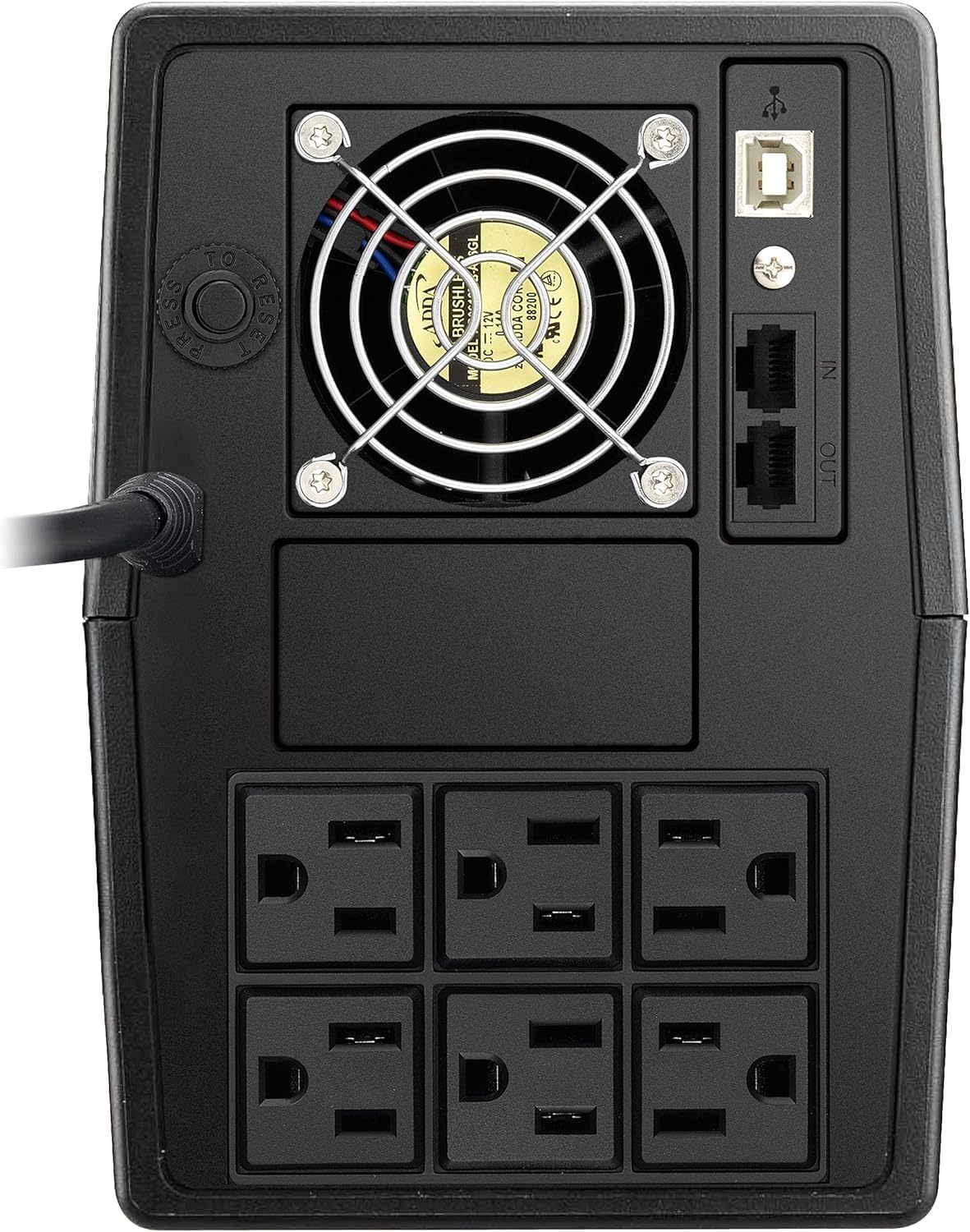 OPTI-UPS TS2000E (2000va 1200w) 3 Year Warranty Line Interactive UPS Battery Backup & Surge Protector AVR Automatic Voltage Regulator, Uninterruptible Power Supply *Requires 20-AMP Outlet See Picture*