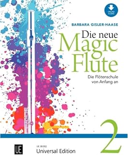 Die neue Magic Flute Band 2 - Version 2024: Flöte, teilweise mit Klavier- oder Online-Audio-Begleitung. Ausgabe inkl. Play-Along.