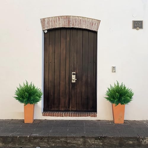 Miniatura 6 de JIFTOK 60 ramas de pino artificiales plantas verdes agujas de pino accesorios para manualidades guirnalda corona adorno de Navidad y decoración de