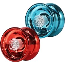 2 Pack Alloy Yoyo Decorative Performance Props