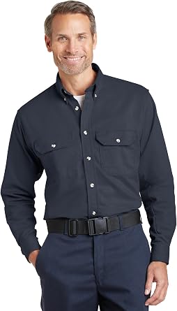 Bulwark Flame Resistant 14.75 oz Cotton Excel FR 35 Waist and 30 Inseam Classic Fit Pre-Washed Denim Jean, Blue Denim, 35 Waist and 30 Inseam