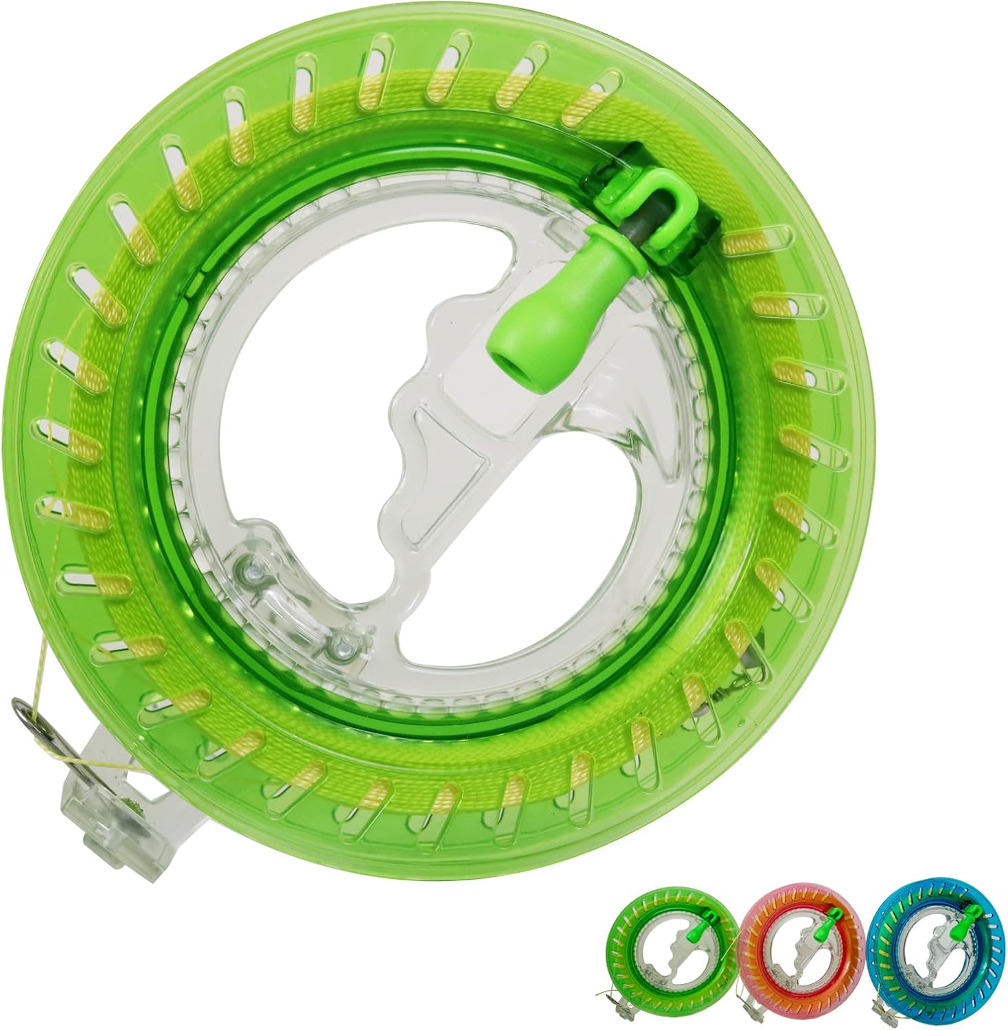 Kite Line Reel, Kids Adult Kite Spool, Flying Rope Tool with Lock, 6 Inch