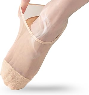 Seamless No Show Socks(5-11.5US),Ultra Thin Liner Socks for Women Lightweight Flat Boat Line Cotton Footies