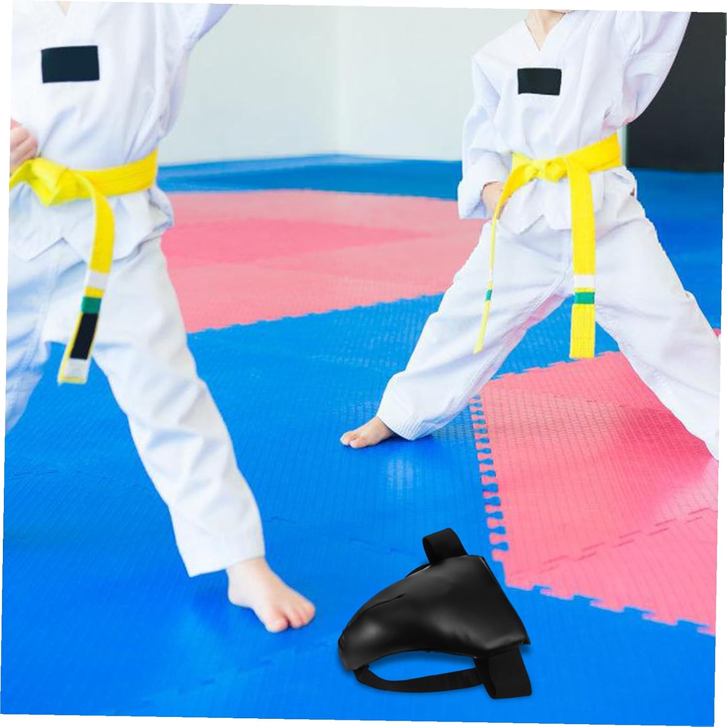 Reusable Groin Protector for Boxing and Martial Arts Breathable Crotch Guard with High Durability and Comfortable Ventilation Suitable for Boys and Training Sparring Gear