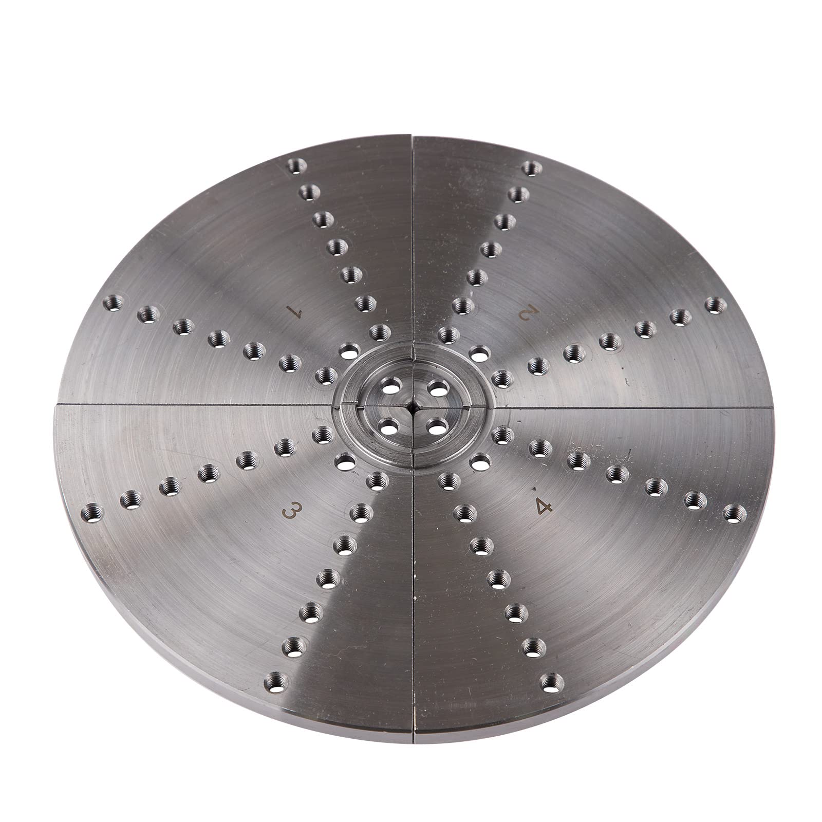Drehmaschine Drechselmaschine Planscheibensegmente Planscheibe Drechselscheibe 250 mm für 4 - Backenfutter - Spannfutter 3,75"