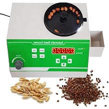 Automatic Particle Counting Machine, Electric Seeds Counter for Farms & Laboratories, 99999 Count Capacity, Variable-Speed Function, Ideal for Seed Stores