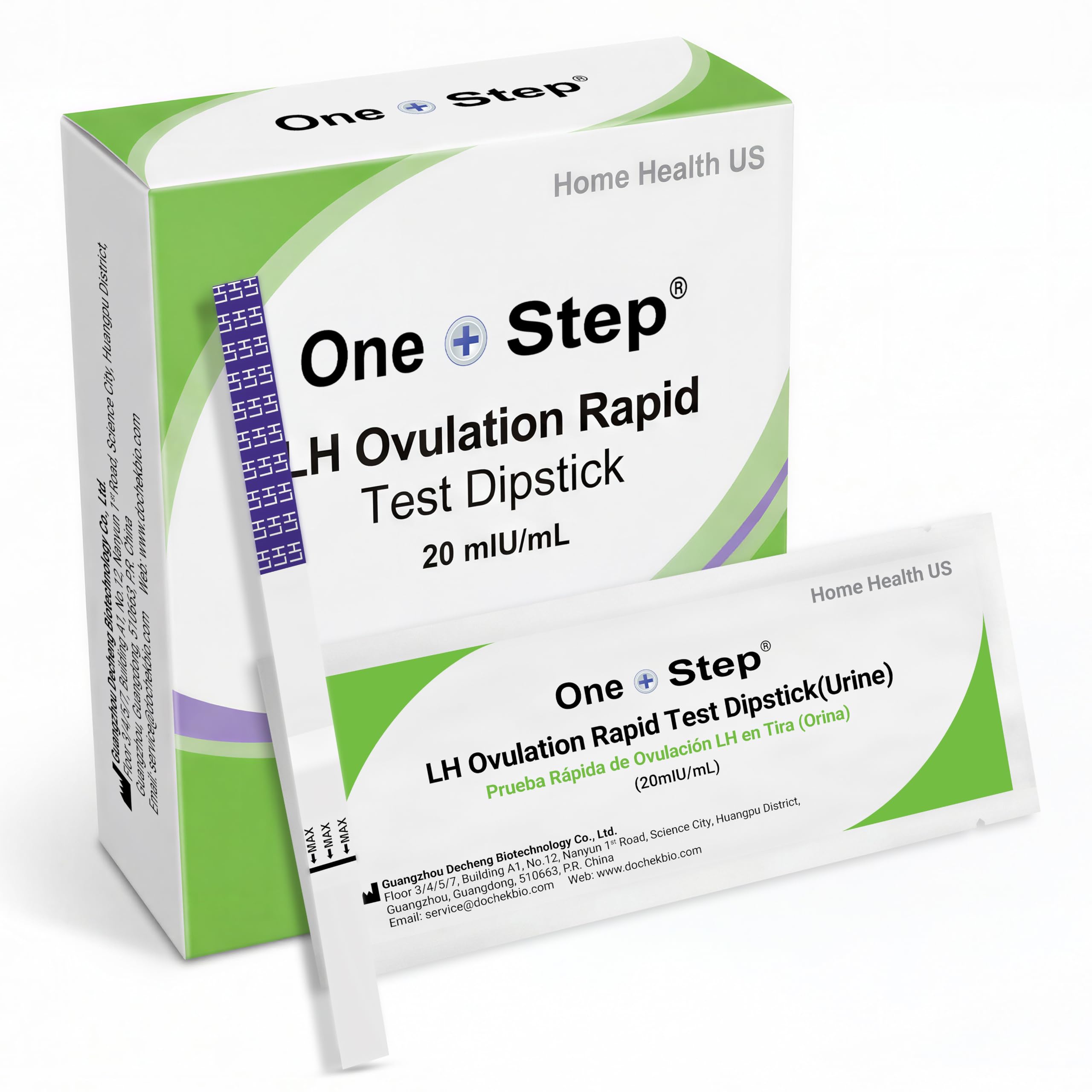 One Step Ovulation Test Strips, 40 LH Tests, Fertility Predictor Kit