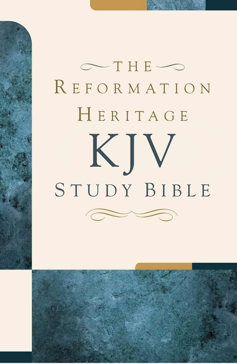 The Reformation Heritage KJV Study Bible (Black Premium Hardcover) Hardcover – January 27, 2016
