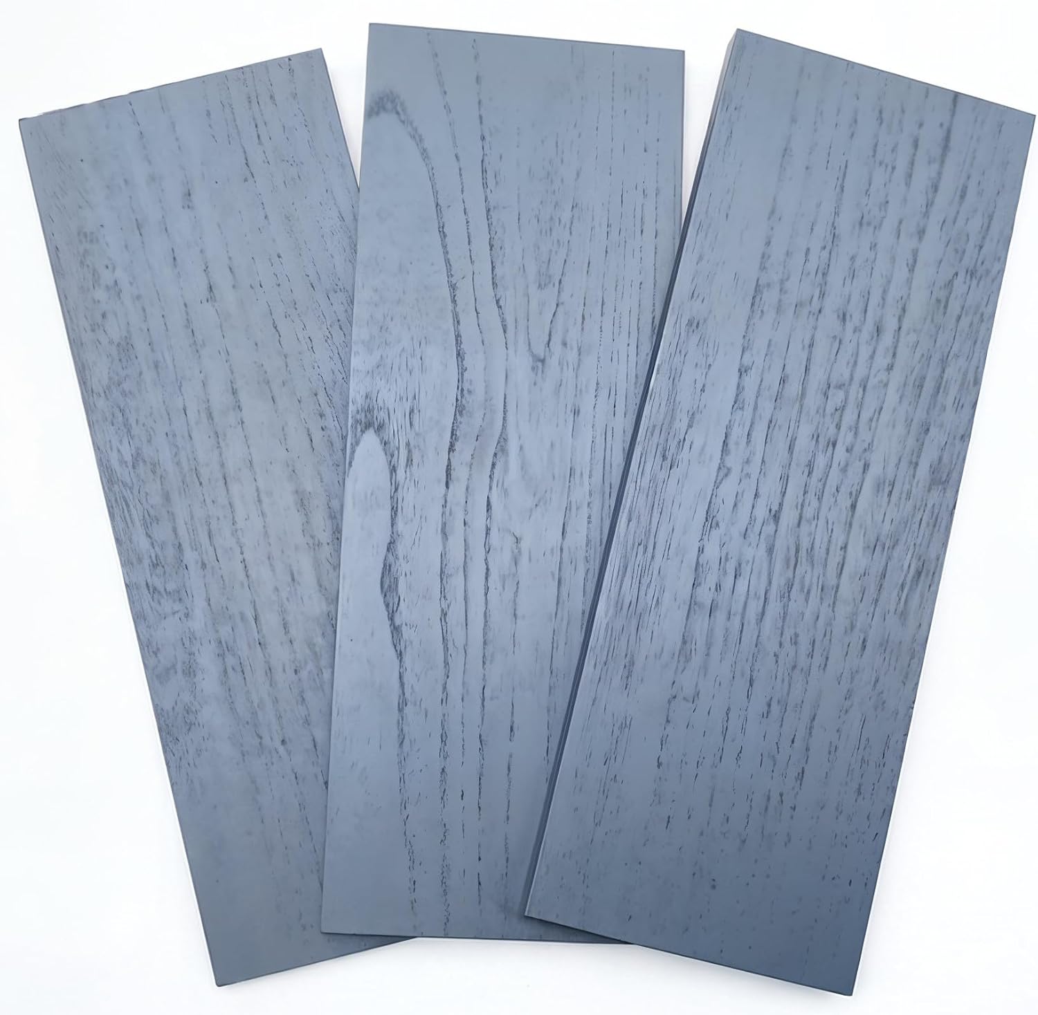 Onlytak Paulownia Wood Sign Blanks, Slate Gray Finish, 3-Pack 16.5"x5.9"