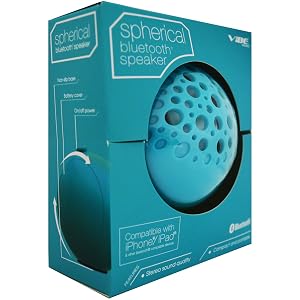 Altatac Portable Bluetooth Speaker Compact Handheld Wireless Mini Speaker with Non-Slip Base Battery Operated 3X AAA Compatible with