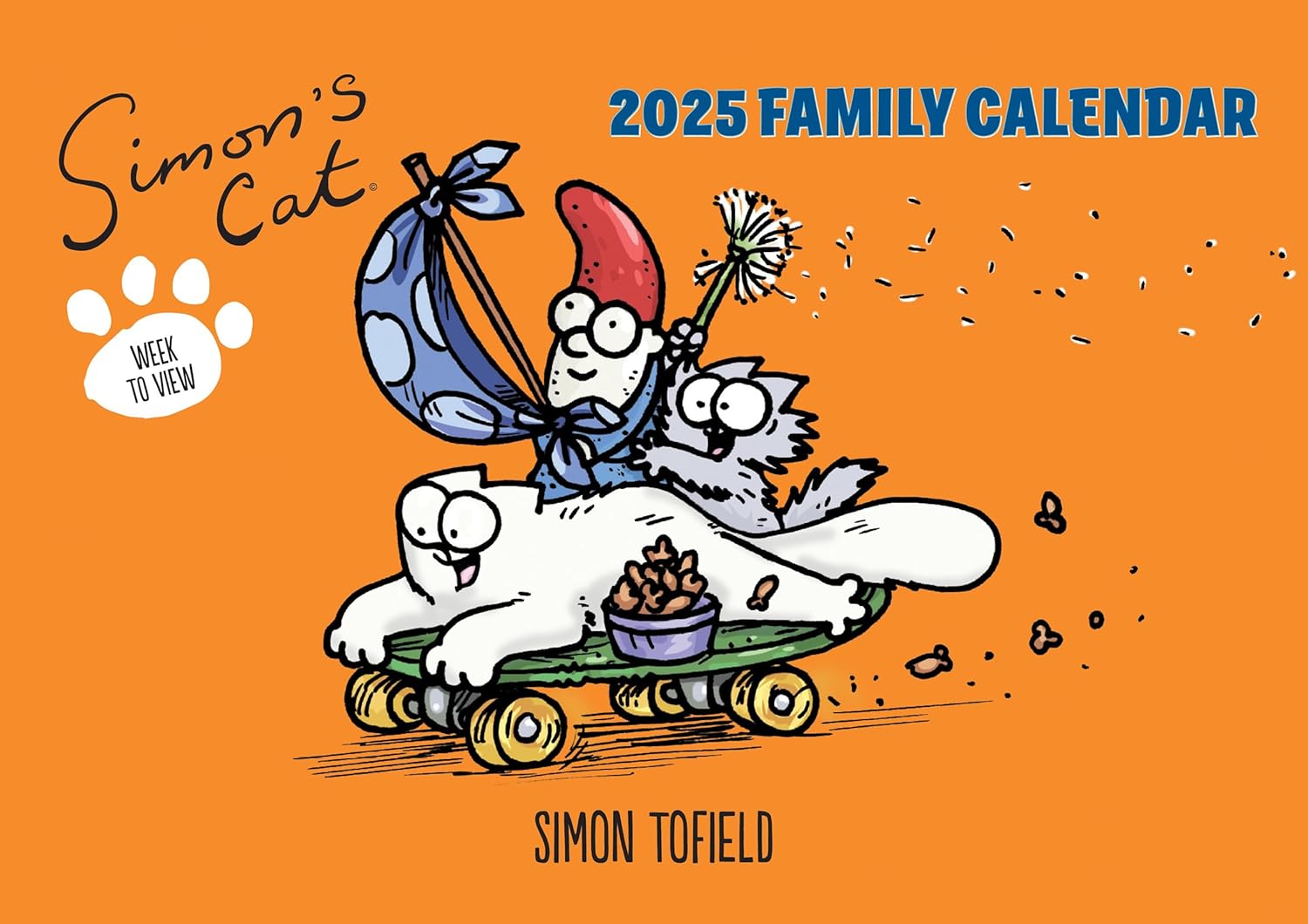 Amazon.com: 2025 Simon's Cat A4 Family Calendar : Office Products