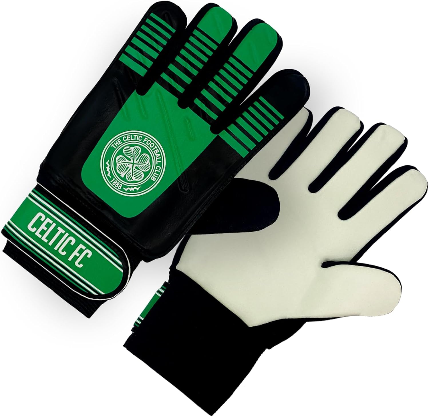 Celtic FC Boys Gloves Goalie Goalkeeper Kids Youths Official Soccer Gift