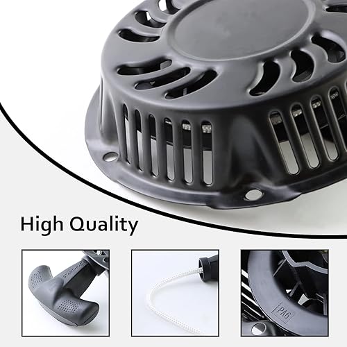 Miniatura 10 de Arrancador de retroceso de arranque para Harbor Freight Predator 420cc 13HP Motor Pull Start Asamblea Arandela a presión Bomba de agua Piezas de