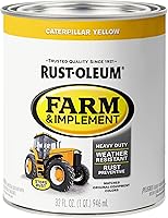 Vista 51 de Rust-Oleum Farm & Implement 280176 - Pintura esmaltada, galón, naranja (Allis Chalmers Orange)