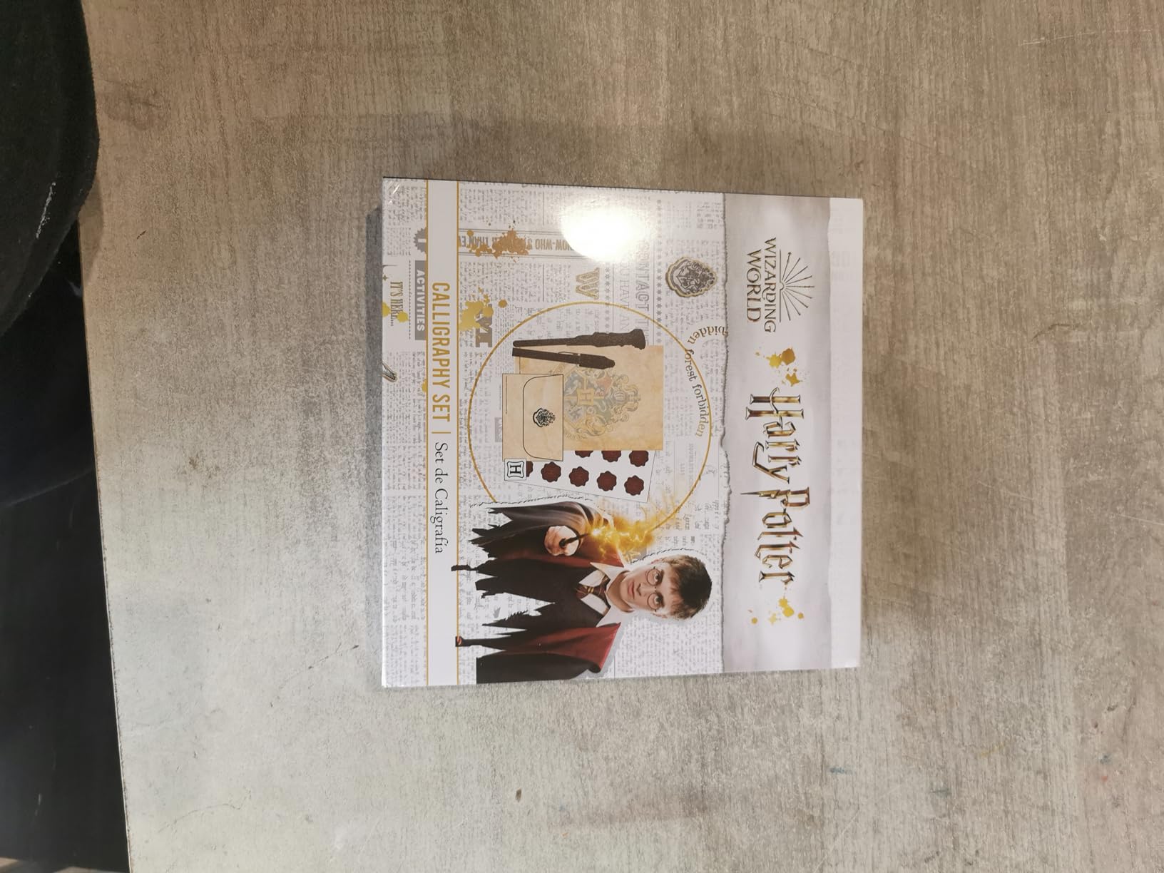 Harry Potter Coffret Papier À Lettre Poudlard, Ensemble Papeterie