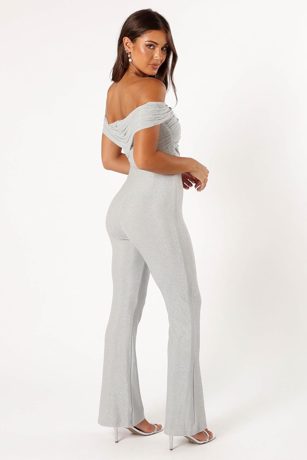 Petal & Pup womens Sharnie Off Shoulder Jumpsuit - Image 4