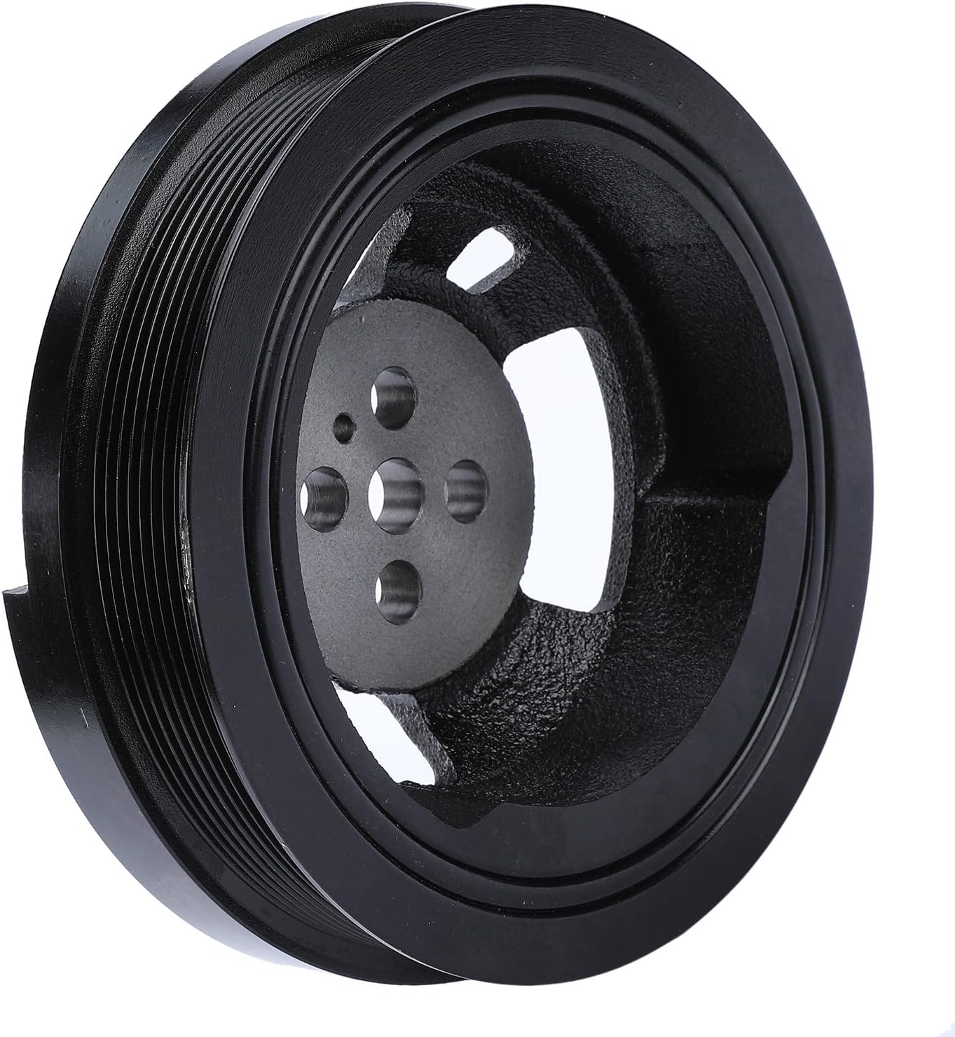 A-Premium Engine Harmonic Balancer Crankshaft Pulley - OHV V8 6.7L - Compatible with Ford F-250 F-350 Super Duty 2011-2020, F-450 F-550 Super Duty 2011-2017 2019, F650 F750 2019, Replace# LC3Z6312C