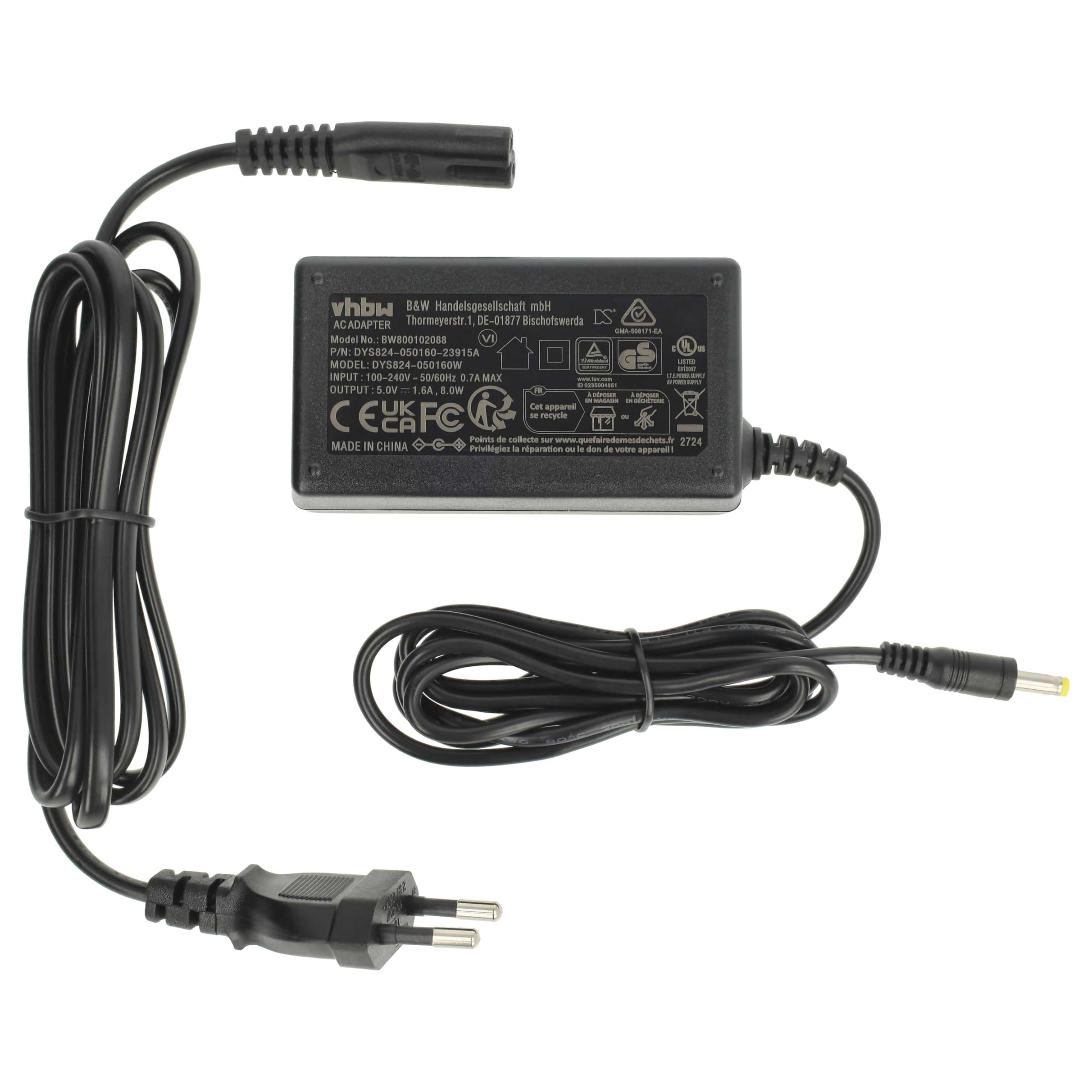 HQRP AC Power Adapter For Panasonic Camcorders - Replacement Charger With USA & Euro Plugs