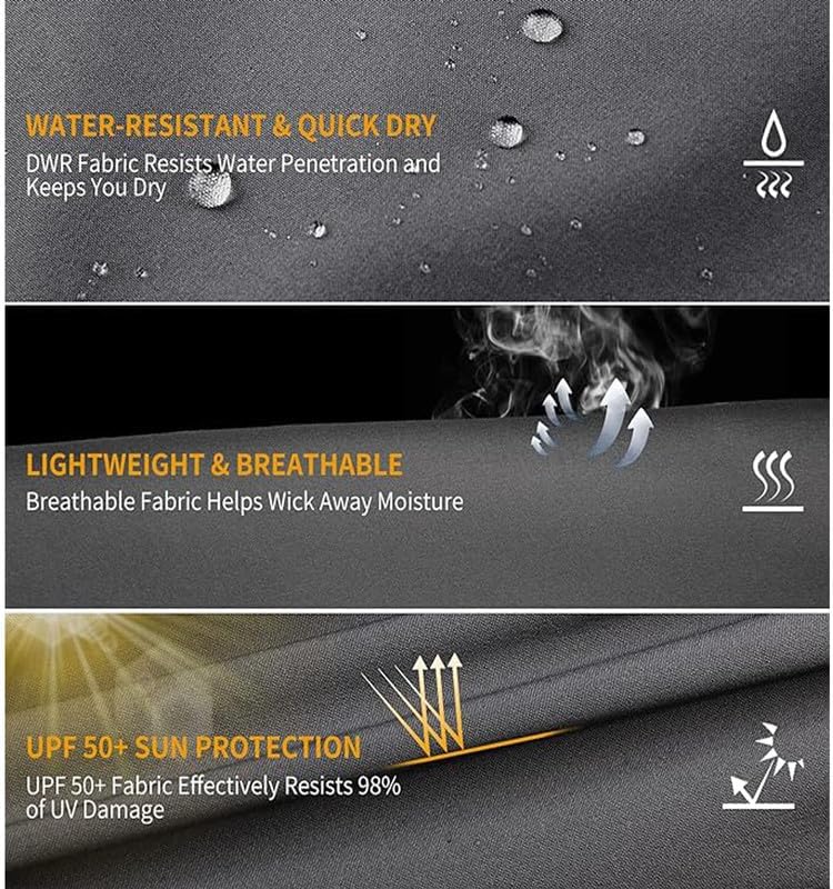 Cargo Pants Women Hiking Grear Rain UPF Sun Protectio Waterproof UPF Zookeeper Costume Adult para Mujer - Image 5