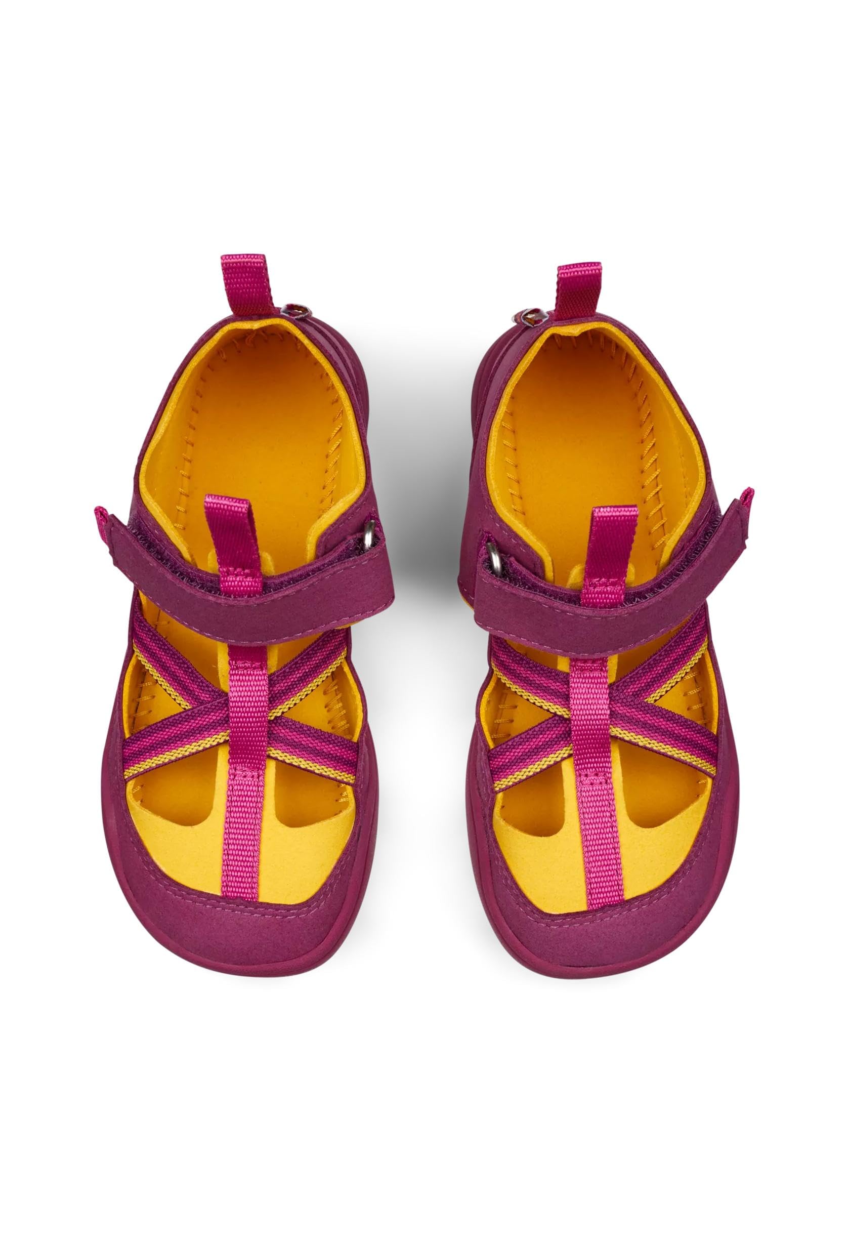 Affenzahn Sandalo Vegano Breezy con Chiusura in Strappo Puntale Antiscivolo Flessibile ventilata Leggera per L'Estate, Taglia 21-32