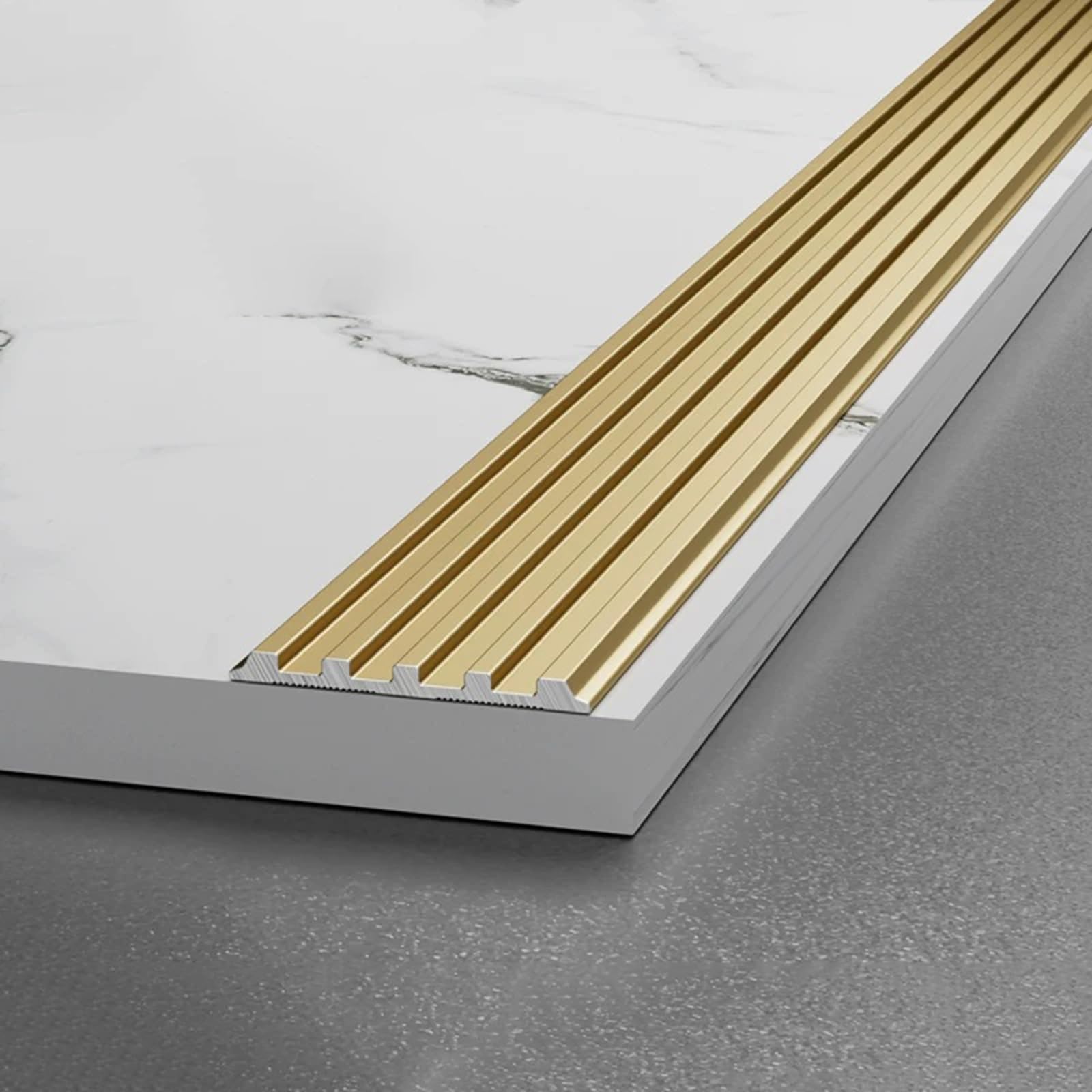 Mamperlán de aluminio de 90 cm para escaleras de interior y exterior en varios colores